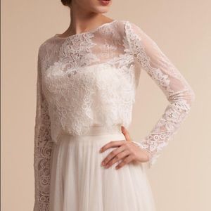 BHLDN/Lotus Thread ‘Eternal’ bridal topper